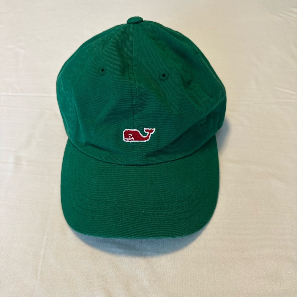 Vineyard Vines Green and Red Hat